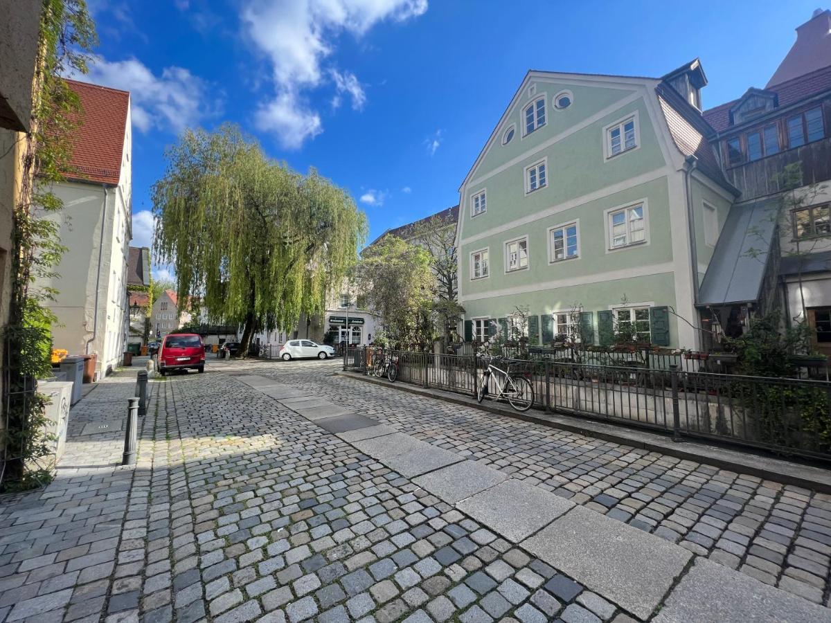 Liboria I Als Gruppe Im Denkmal Augsburgs Lägenhet Exteriör bild